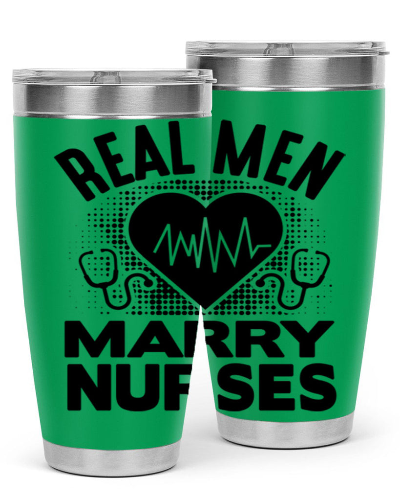 Real men Style 253#- nurse- tumbler