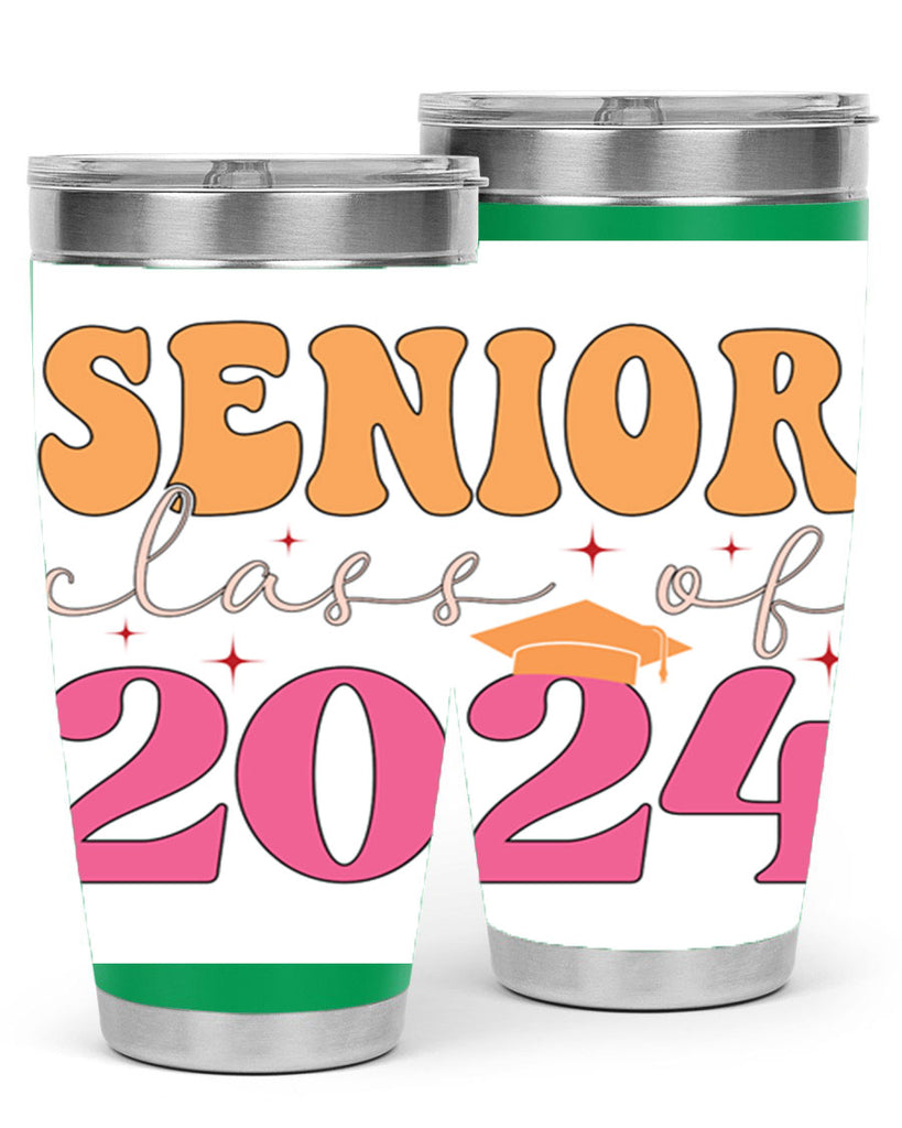 Senior class of 2024 19#- 12th grade- Tumbler