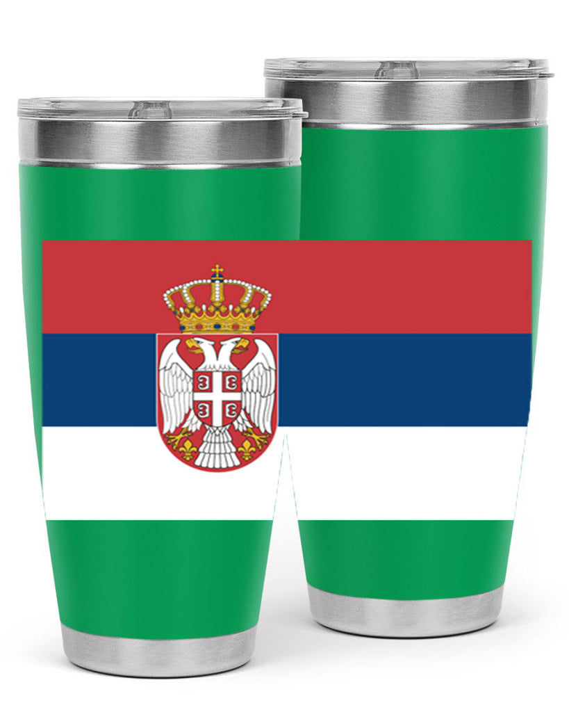 Serbia 44#- world flags- Tumbler