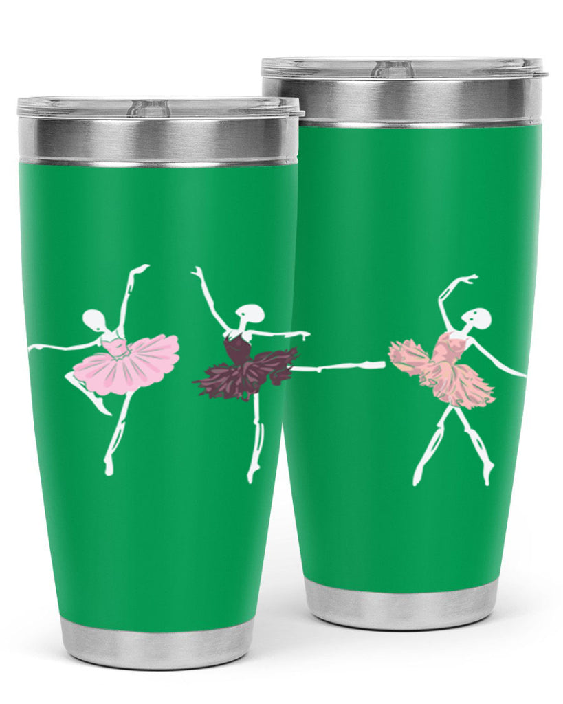 Skeleton Ballerinas Ballet Halloween Ballet 79#- ballet- Tumbler