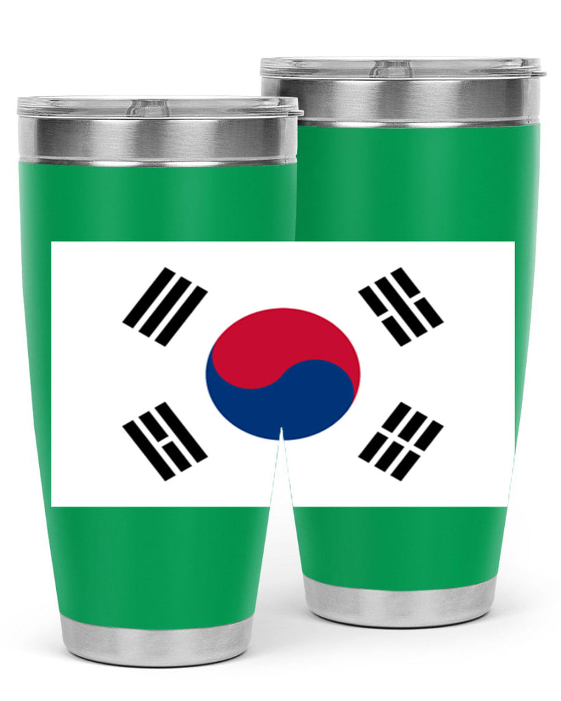 South Korea 35#- world flags- Tumbler