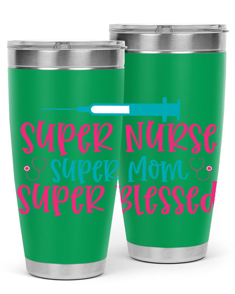 Super Nurse Super Mom Style Style 24#- nurse- tumbler