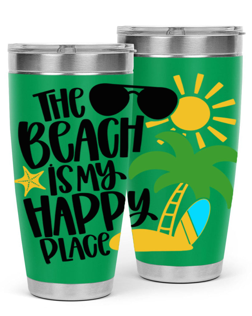 The Beach Is My Happy Place Style 12#- summer- Tumbler