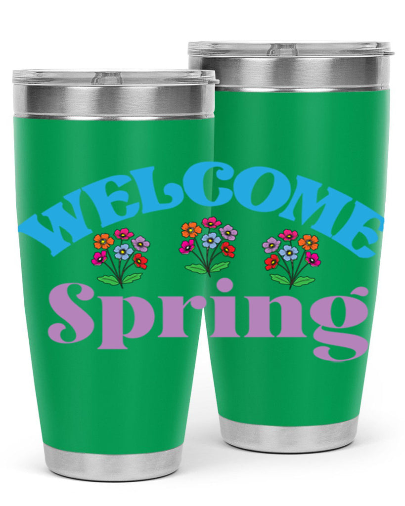 Welcome Spring  600#- spring- Tumbler