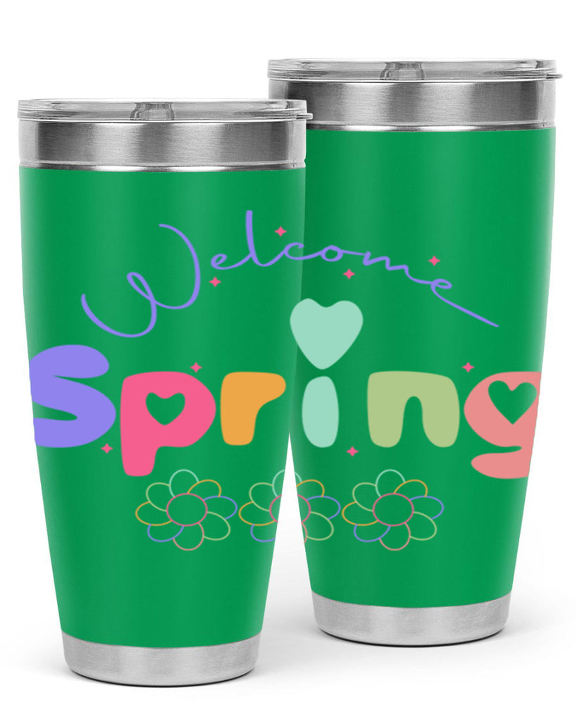Welcome Spring583#- spring- Tumbler