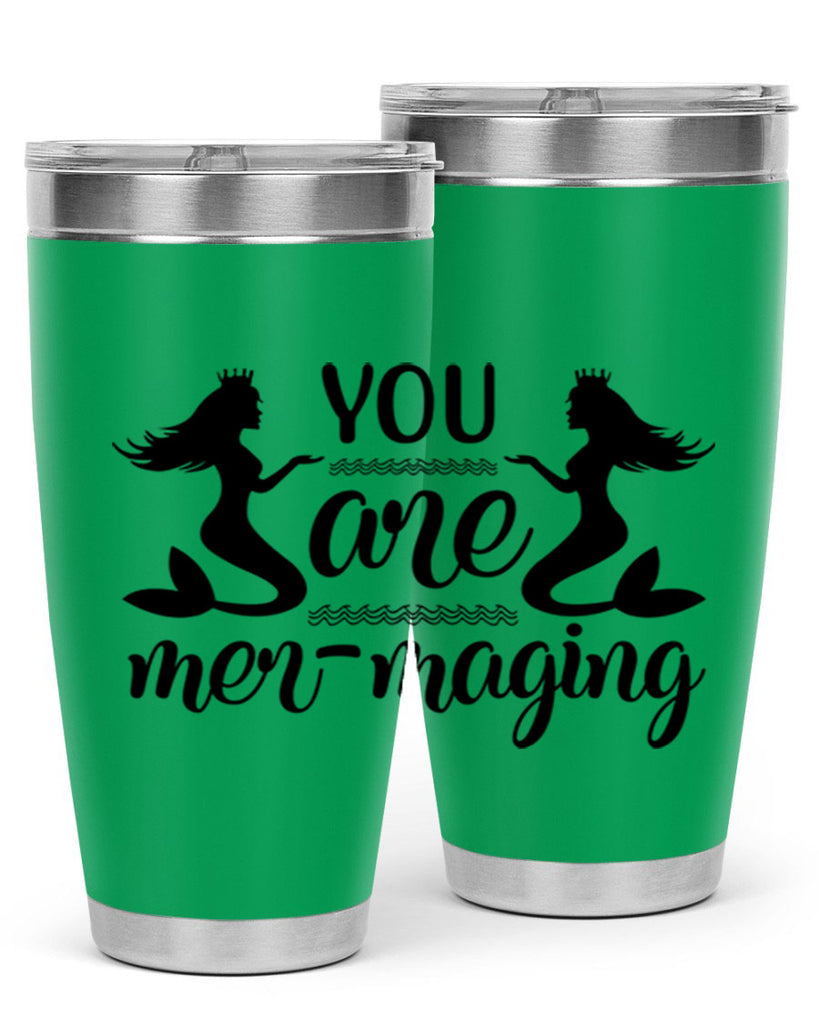 You are mermaging design 686#- mermaid- Tumbler