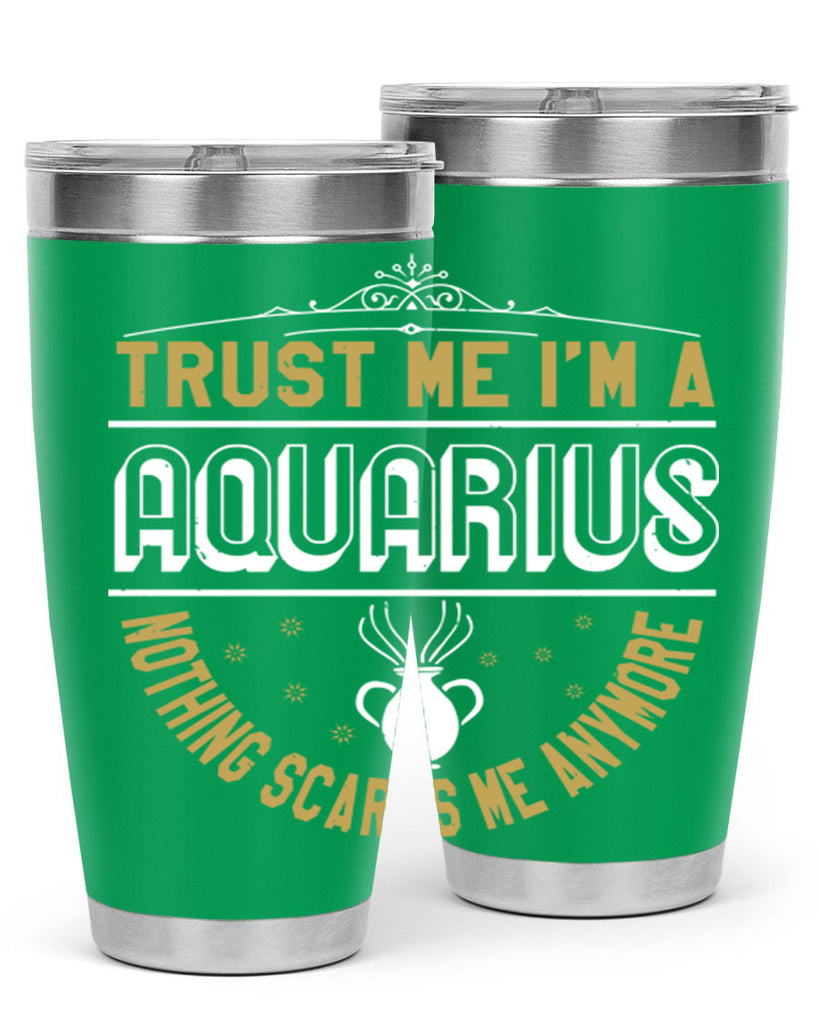 aquarius 87#- zodiac- Tumbler