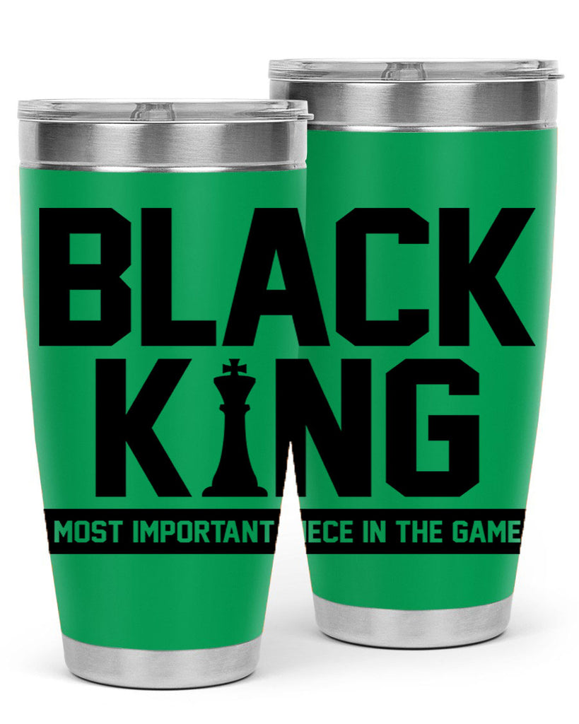 black king 199#- black words phrases- Cotton Tank