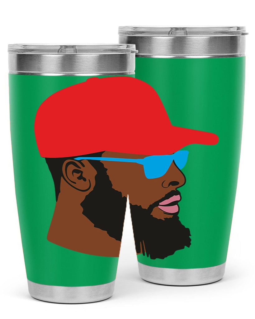black man style 1#- black men - boys- tumbler