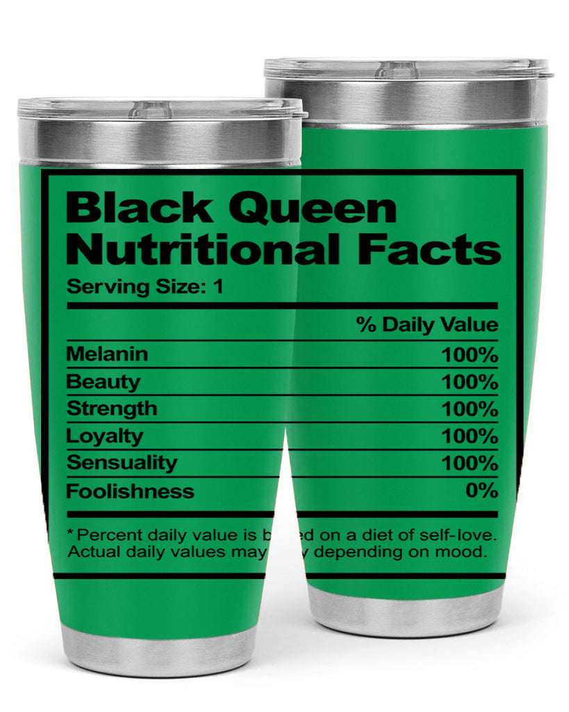 black queen nutritional facts 219#- black words phrases- Cotton Tank