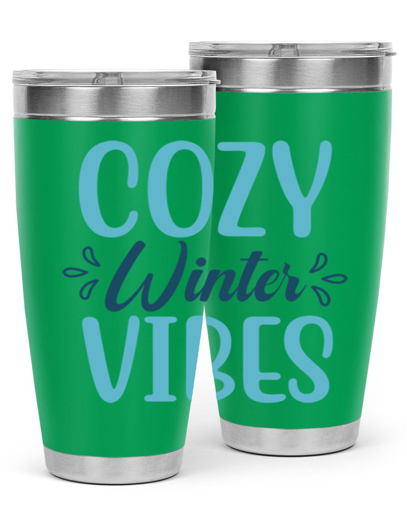 cozy winter vibes 65#- winter- Tumbler