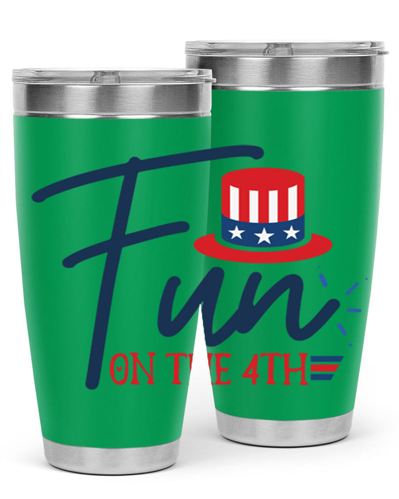 fun on the th Style 18#- Fourt Of July- Tumbler