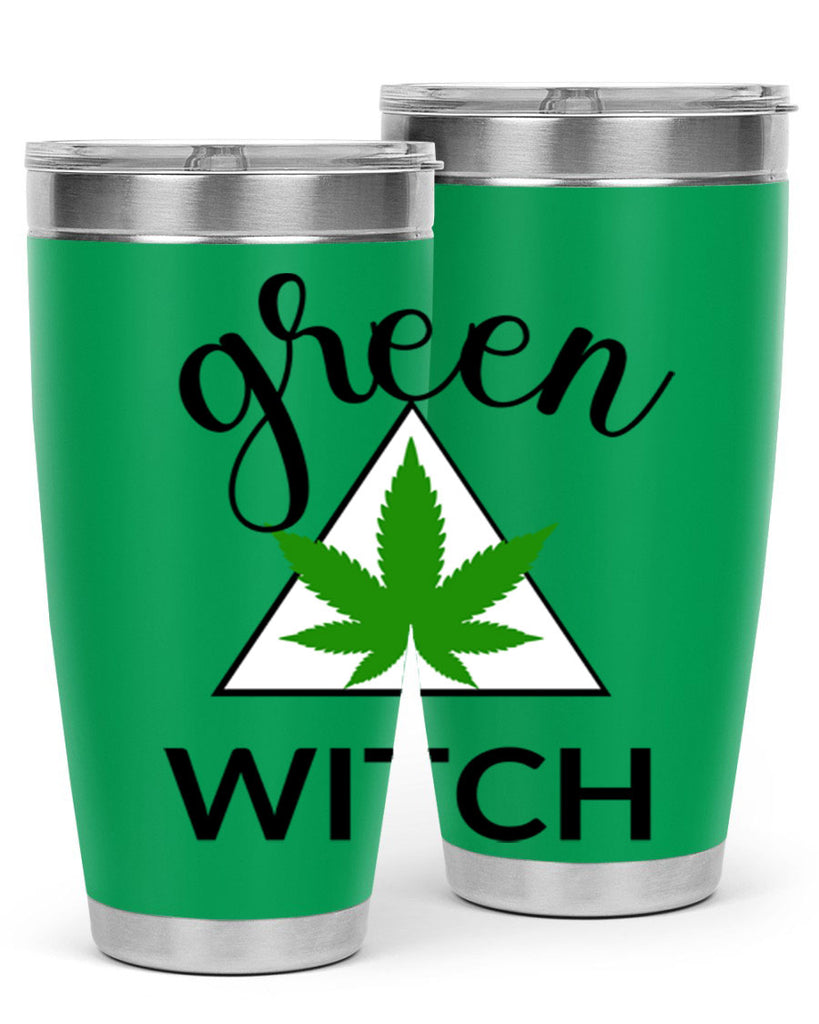 green cannabis with 98#- marijuana- Tumbler
