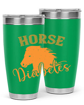 horse diabetes Style 34#- diabetes- Tumbler