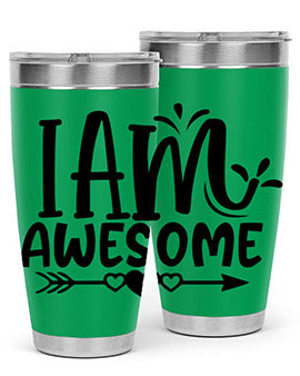 i am awesome Style 19#- autism- Tumbler