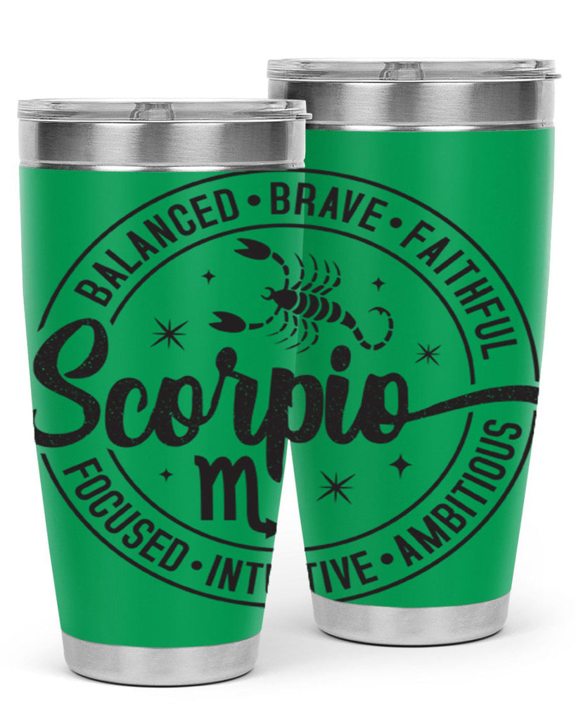 scorpio 438#- zodiac- Tumbler