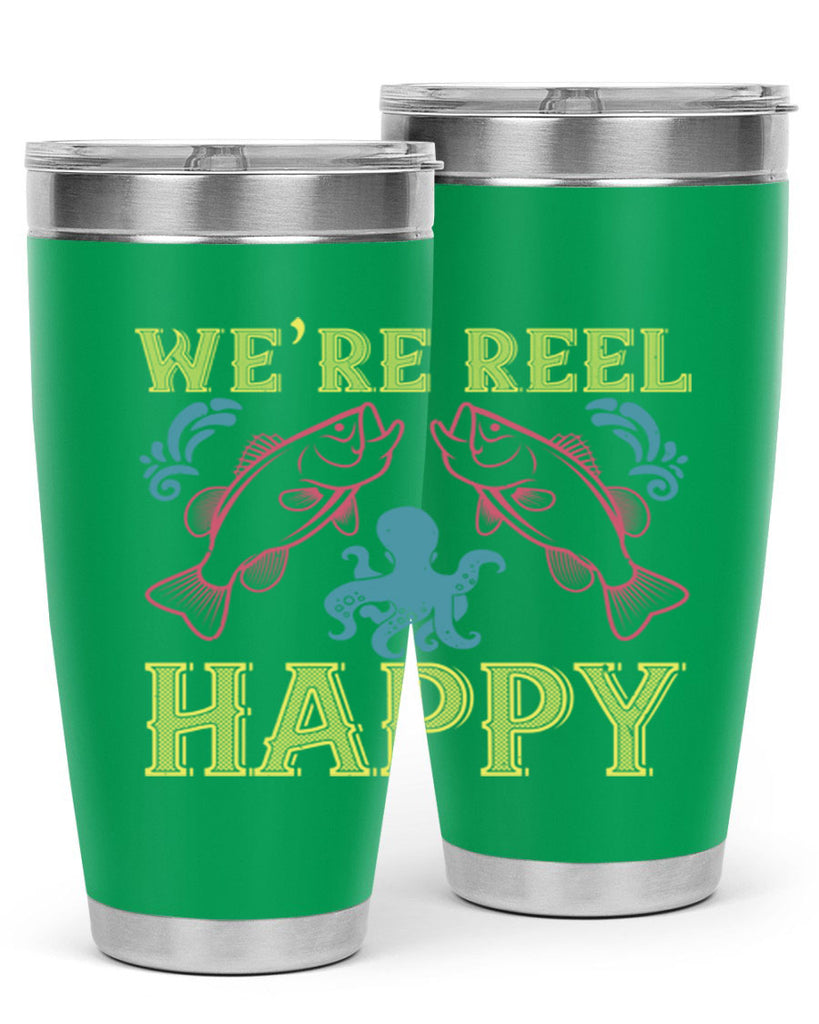 we’re reel happy 233#- fishing- Tumbler