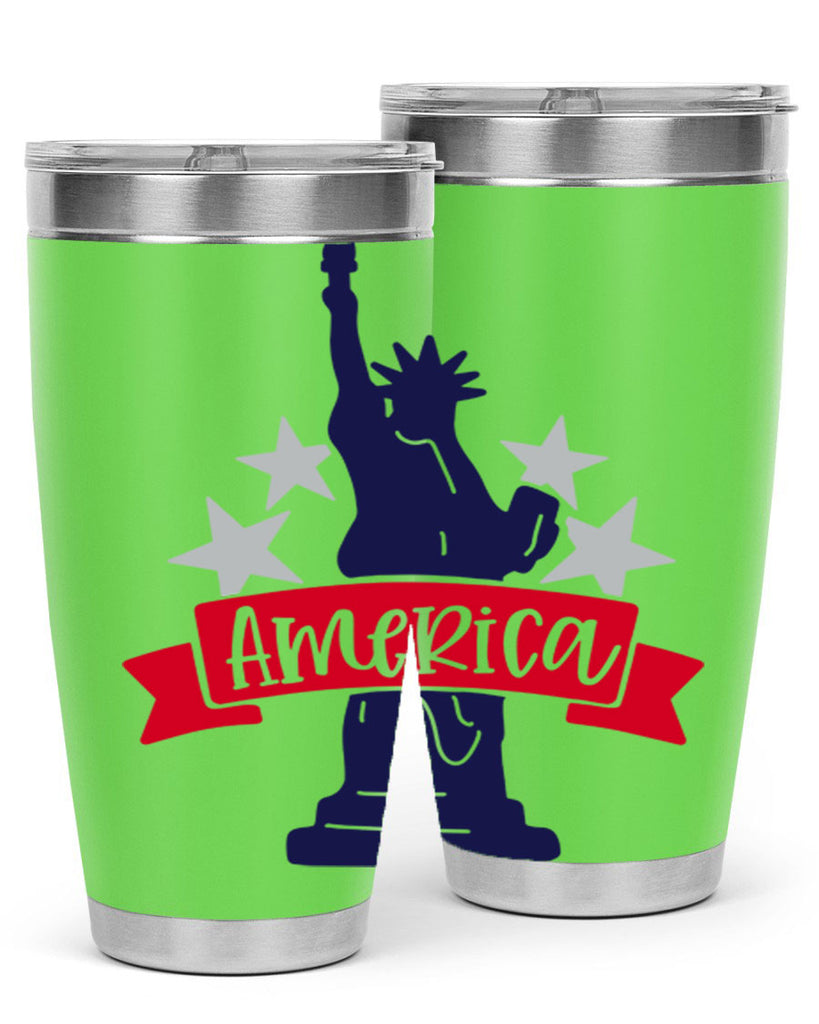 America Style 145#- Fourt Of July- Tumbler