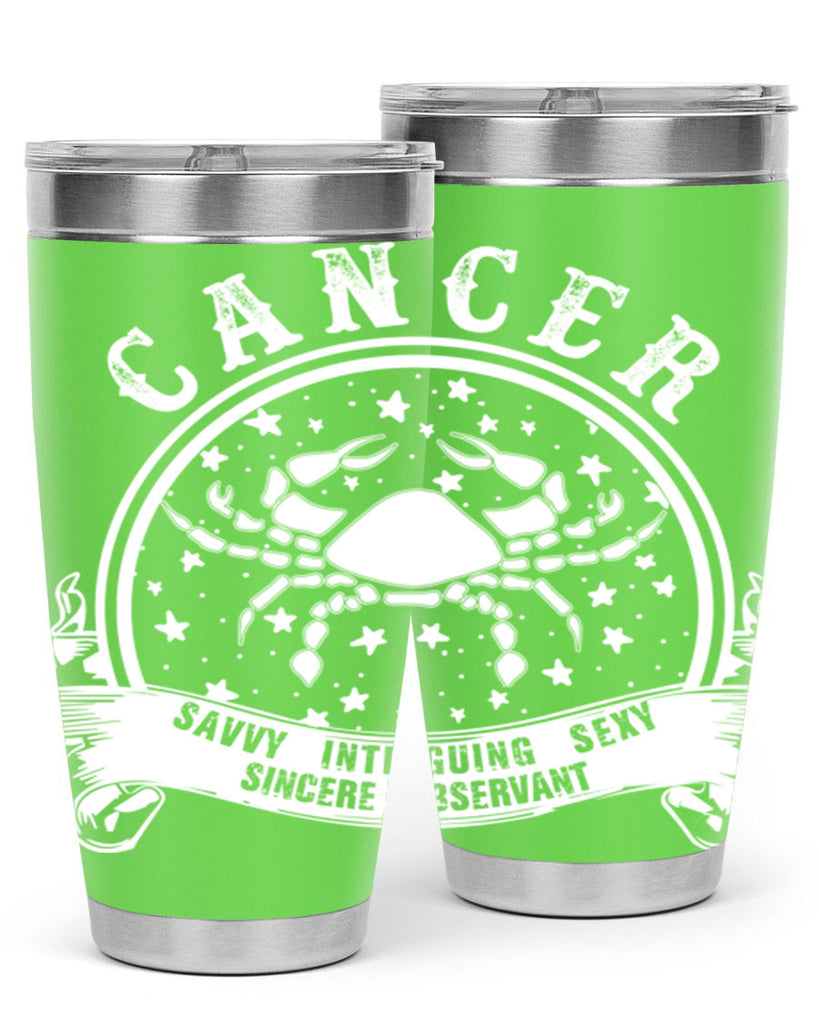 Cancer 14#- zodiac- Tumbler