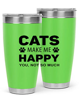 Cats Make Me Style 40#- cat- Tumbler