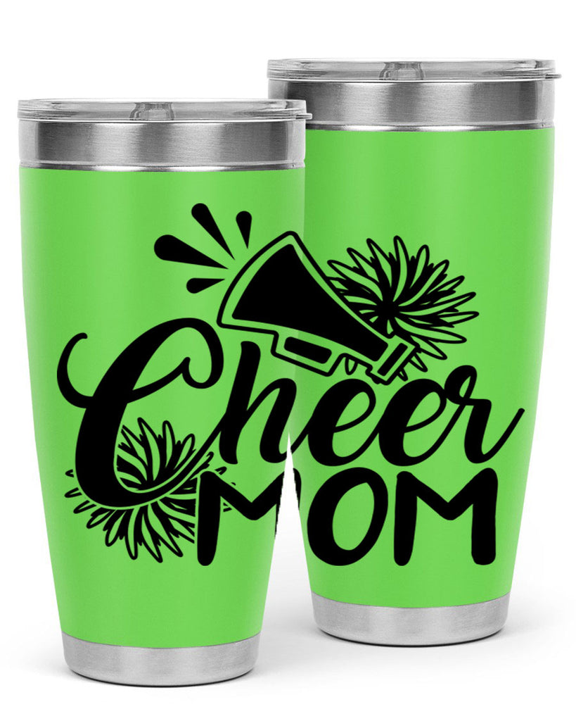 Cheer mom 1385#- cheer- Tumbler