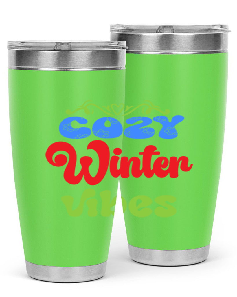 Cozy winter vibes 75#- winter- Tumbler