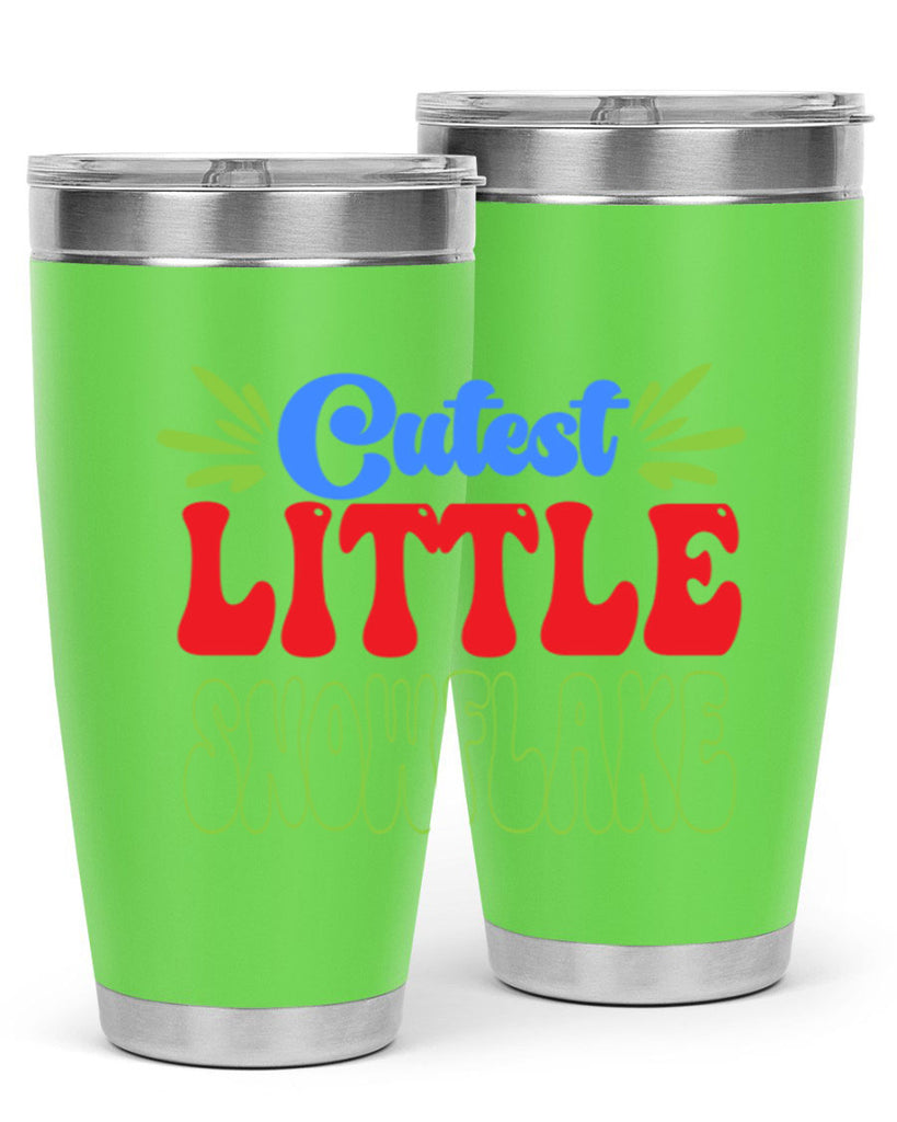 Cutest little snowflake 89#- winter- Tumbler