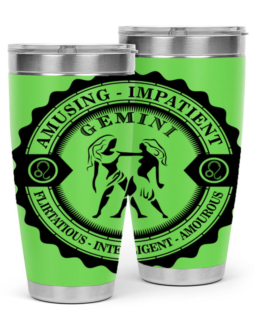 Gemini 11#- zodiac- Tumbler