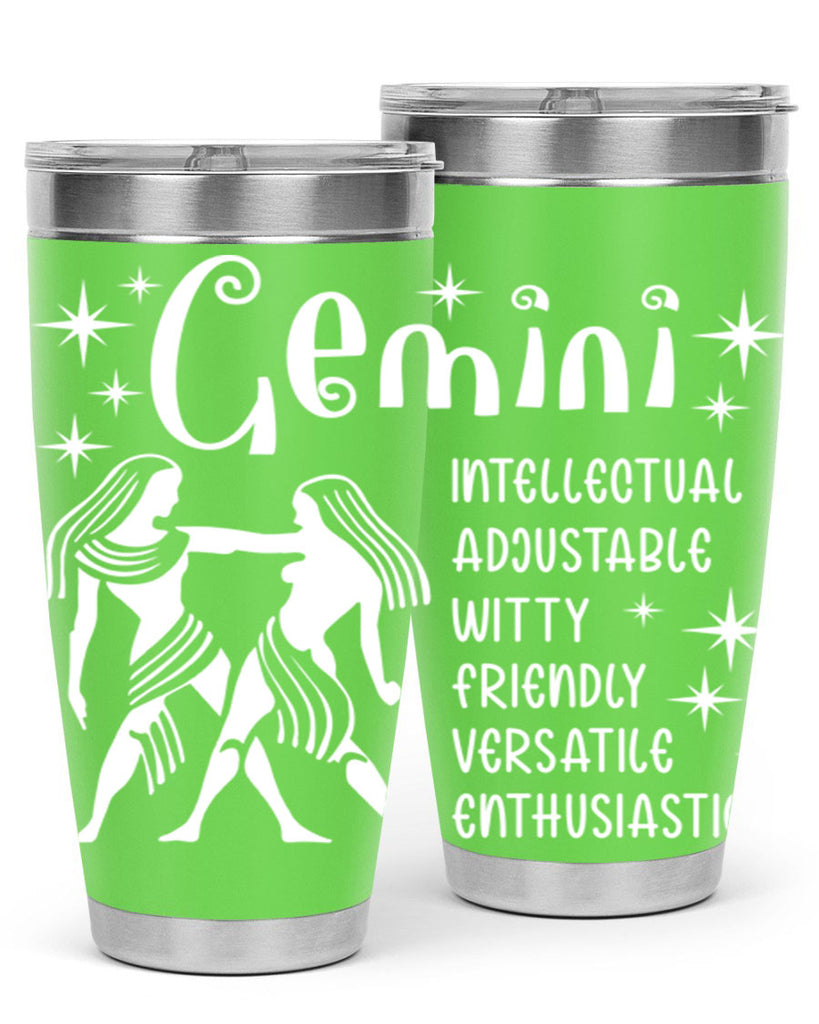 Gemini 221#- zodiac- Tumbler