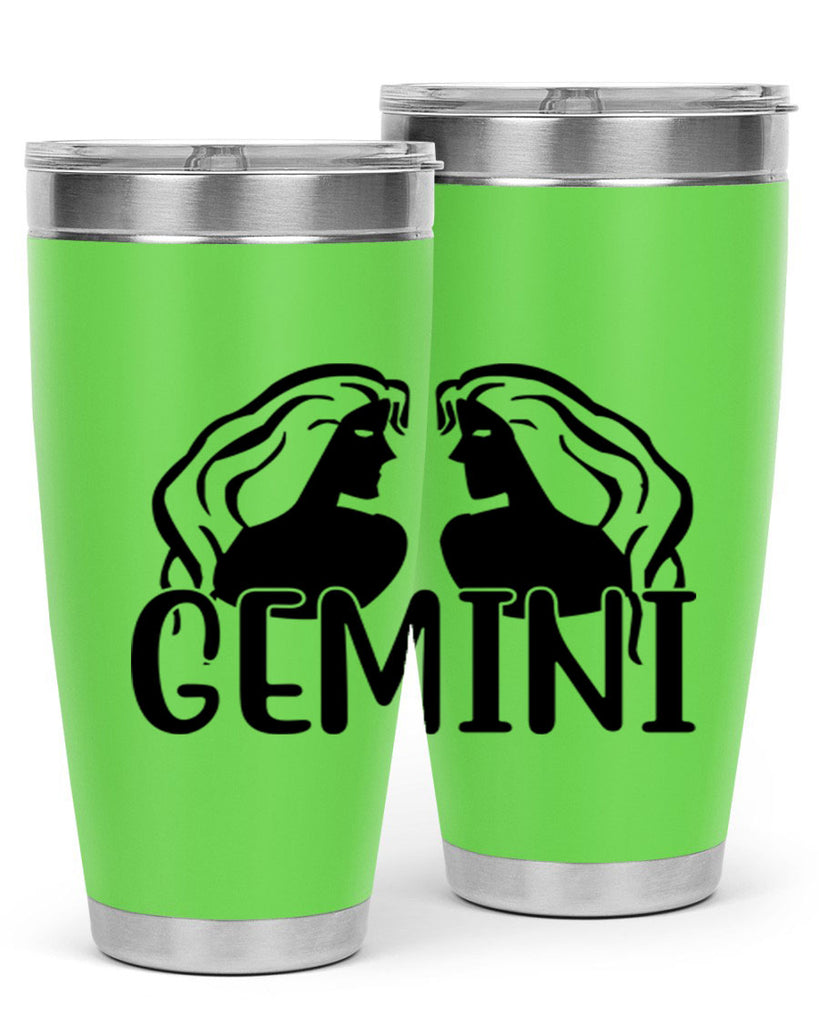 Gemini 227#- zodiac- Tumbler