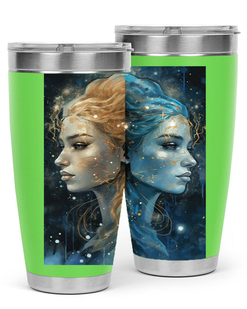 Gemini 56#- zodiac- Tumbler