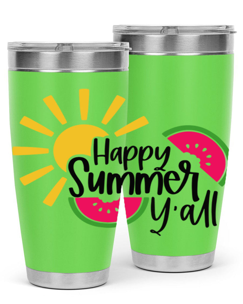 Happy Summer Yall Style 41#- summer- Tumbler