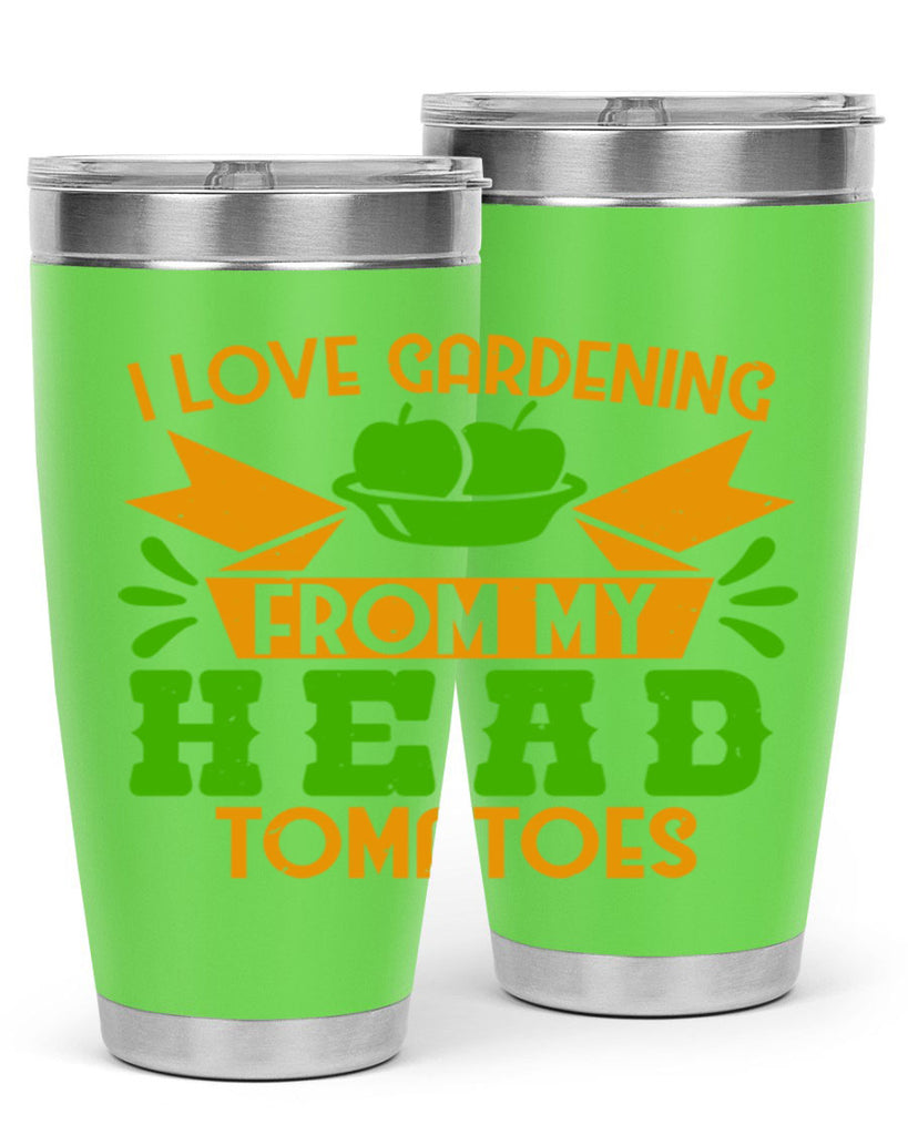 I love gardening from my head tomatoes 54#- farming and gardening- Tumbler