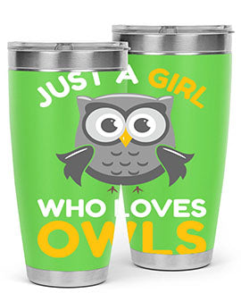 Just a Boy Who Loves A TurtleRabbit 11#- owl- Tumblers