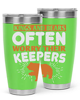 Kings and Bears often worry their Keepers 66#- Bears- Tumbler