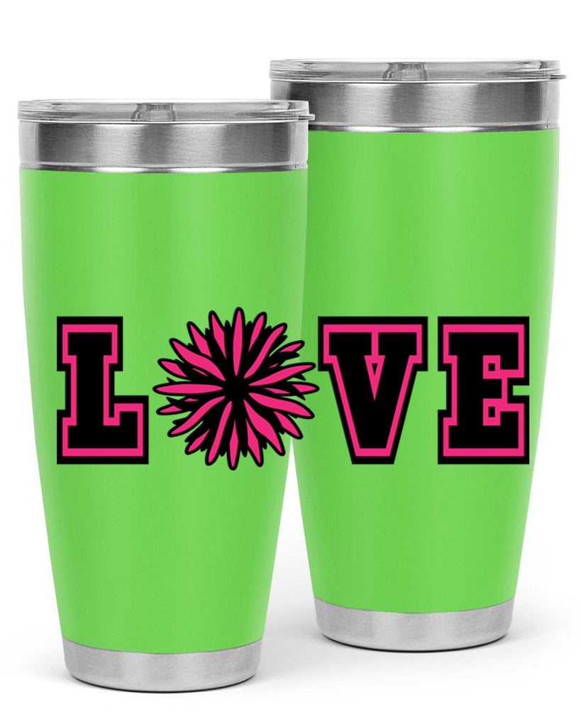 Love 694#- cheer- Tumbler