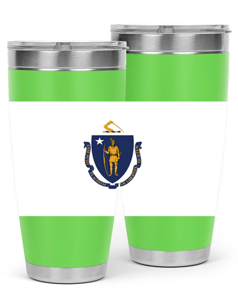 Massachusetts 31#- Us Flags- Tumbler