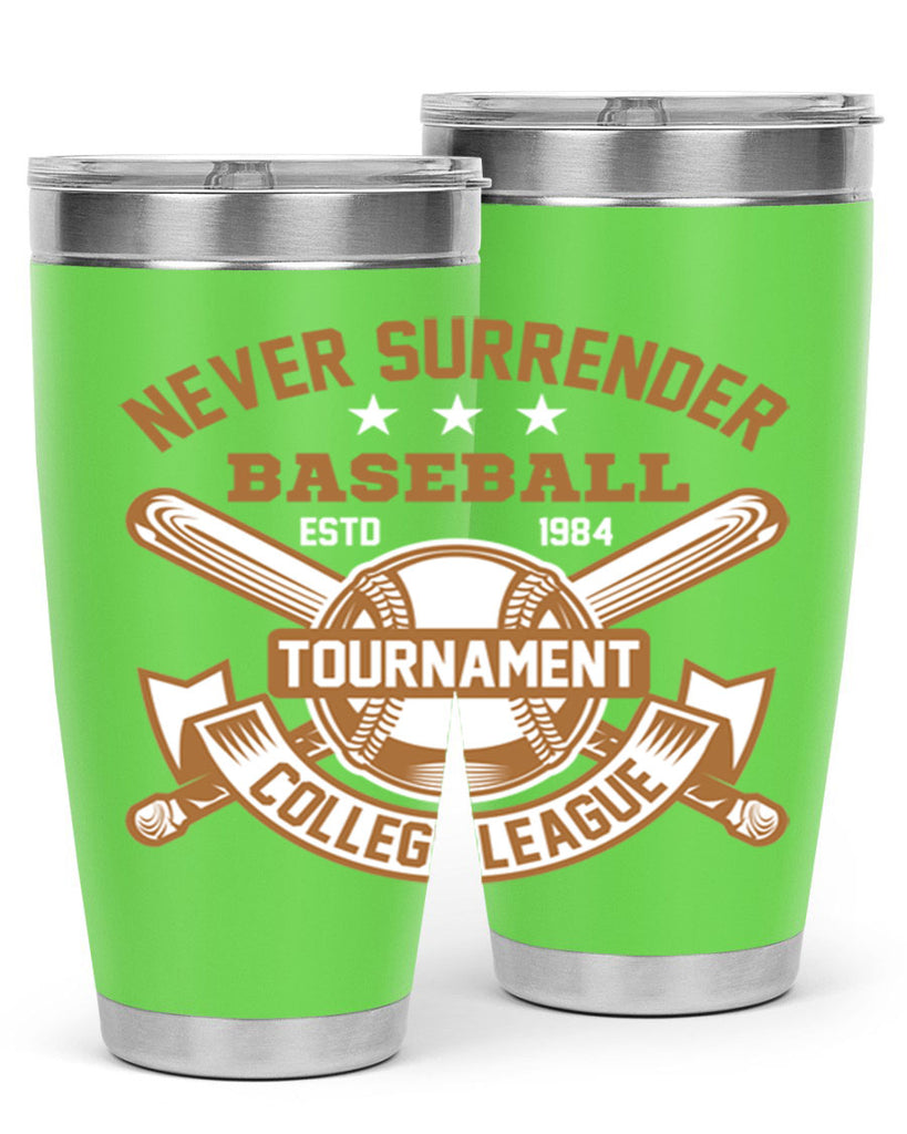 Never 624#- baseball- Tumbler