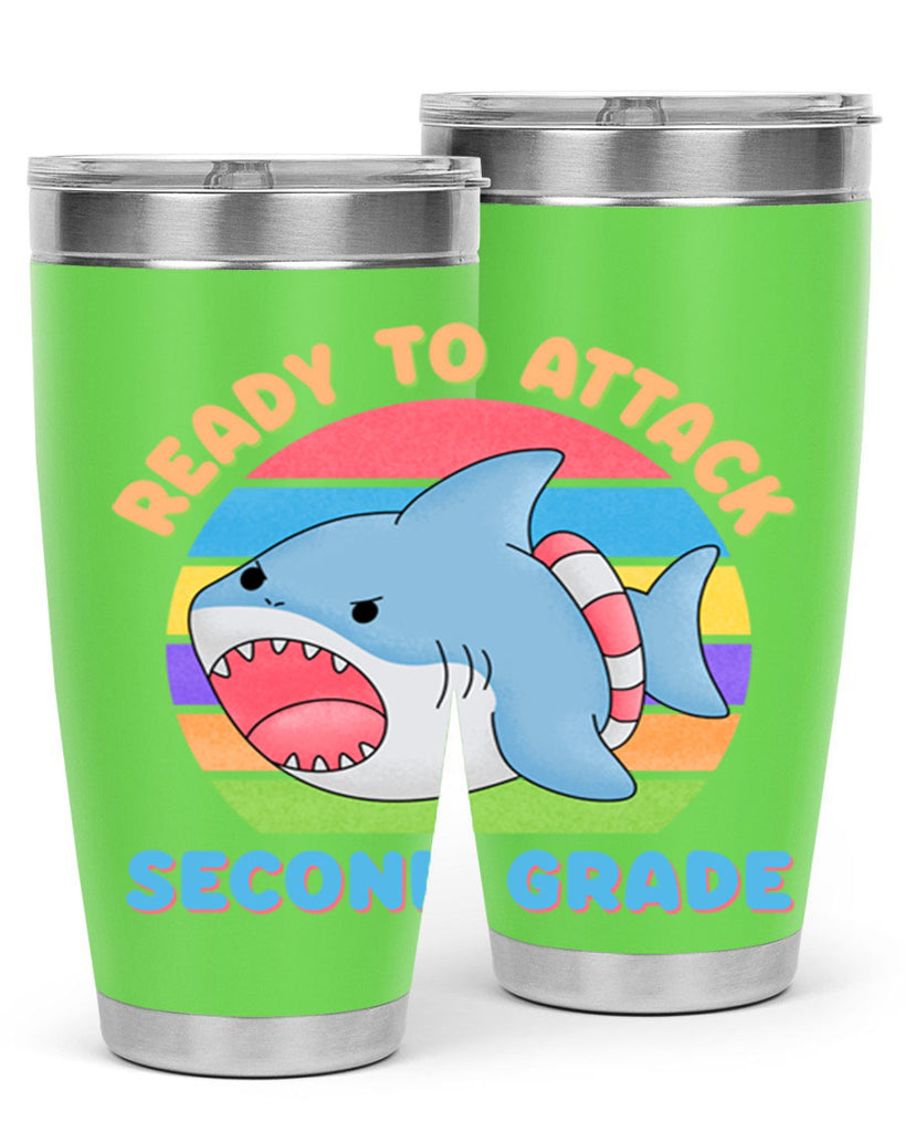 Ready to Attack 2nd Grade 19#- second grade- Tumbler