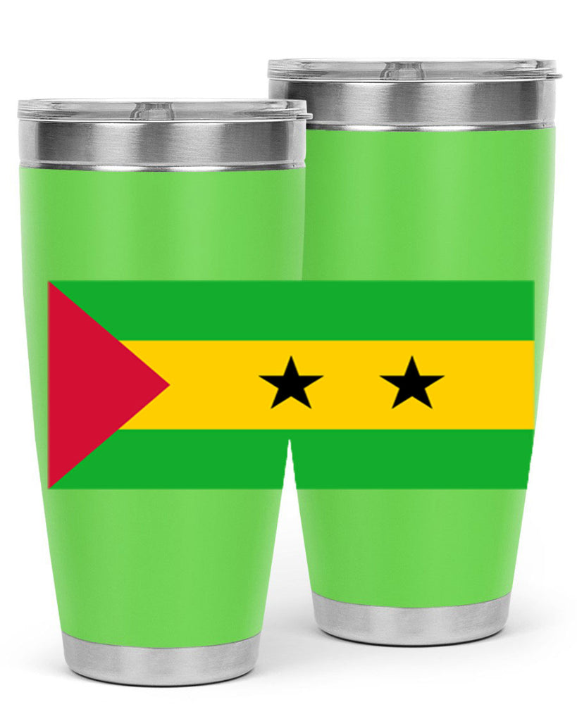 Sao Tome and Principe 47#- world flags- Tumbler