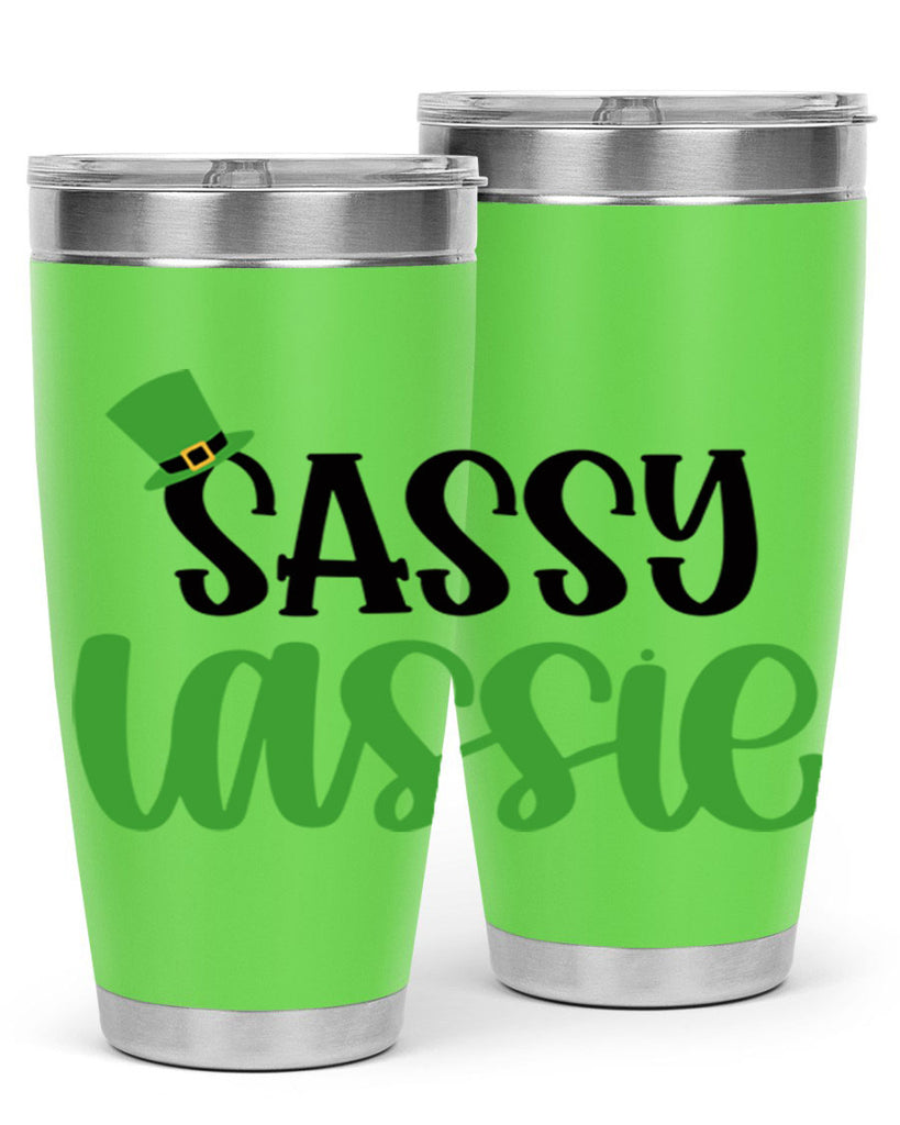 Sassy Iassie Style 34#- St Patricks Day- Tumbler