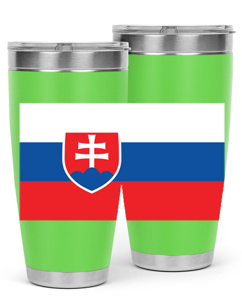 Slovakia 40#- world flags- Tumbler