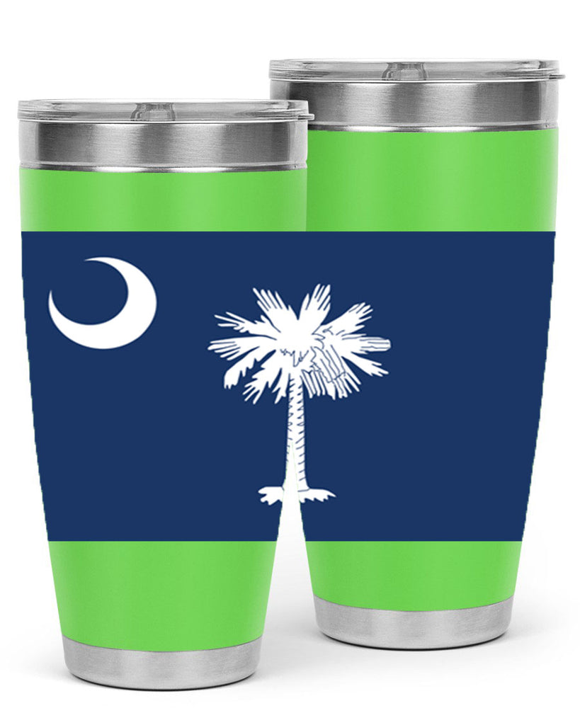 South Carolina 12#- Us Flags- Tumbler
