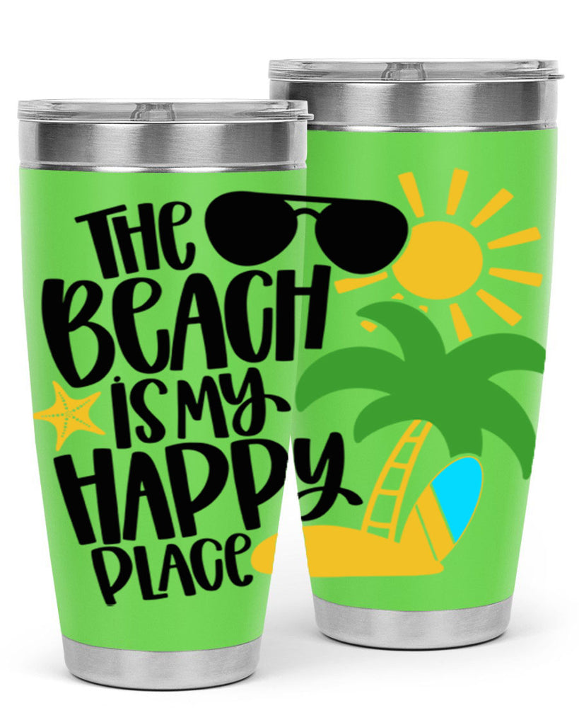 The Beach Is My Happy Place Style 12#- summer- Tumbler