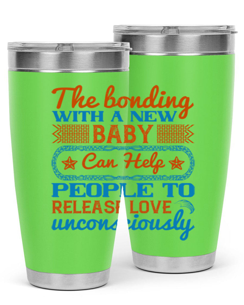 The bonding with a new baby can help people to release love unconsciously Style 7#- baby- tumbler
