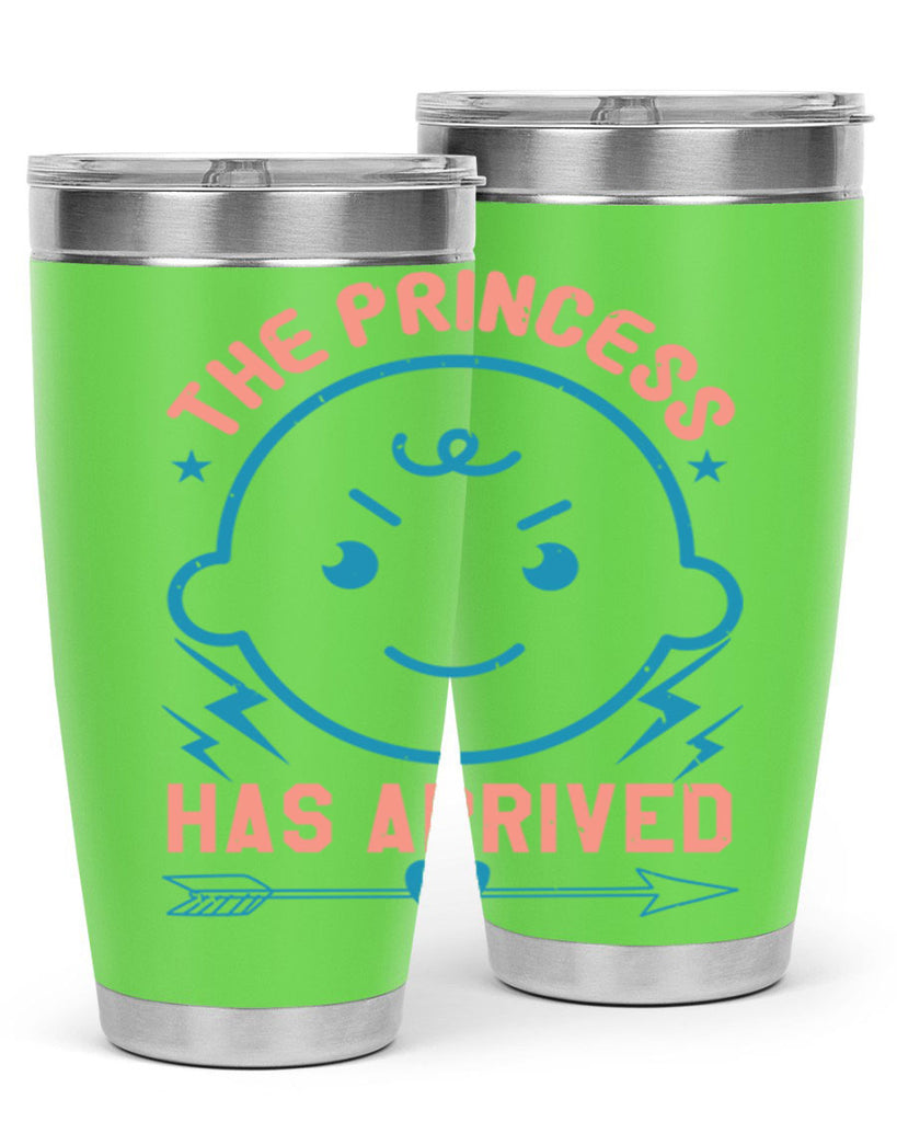 The princess has arrived Style 10#- baby shower- tumbler