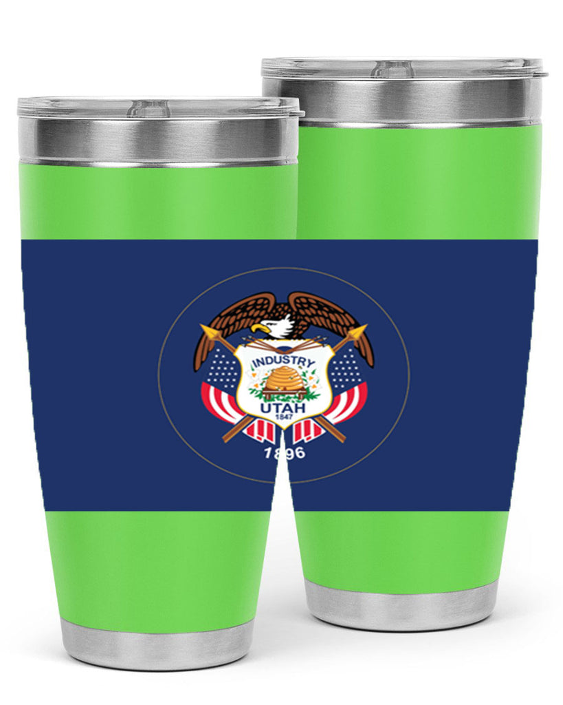 Utah 8#- Us Flags- Tumbler