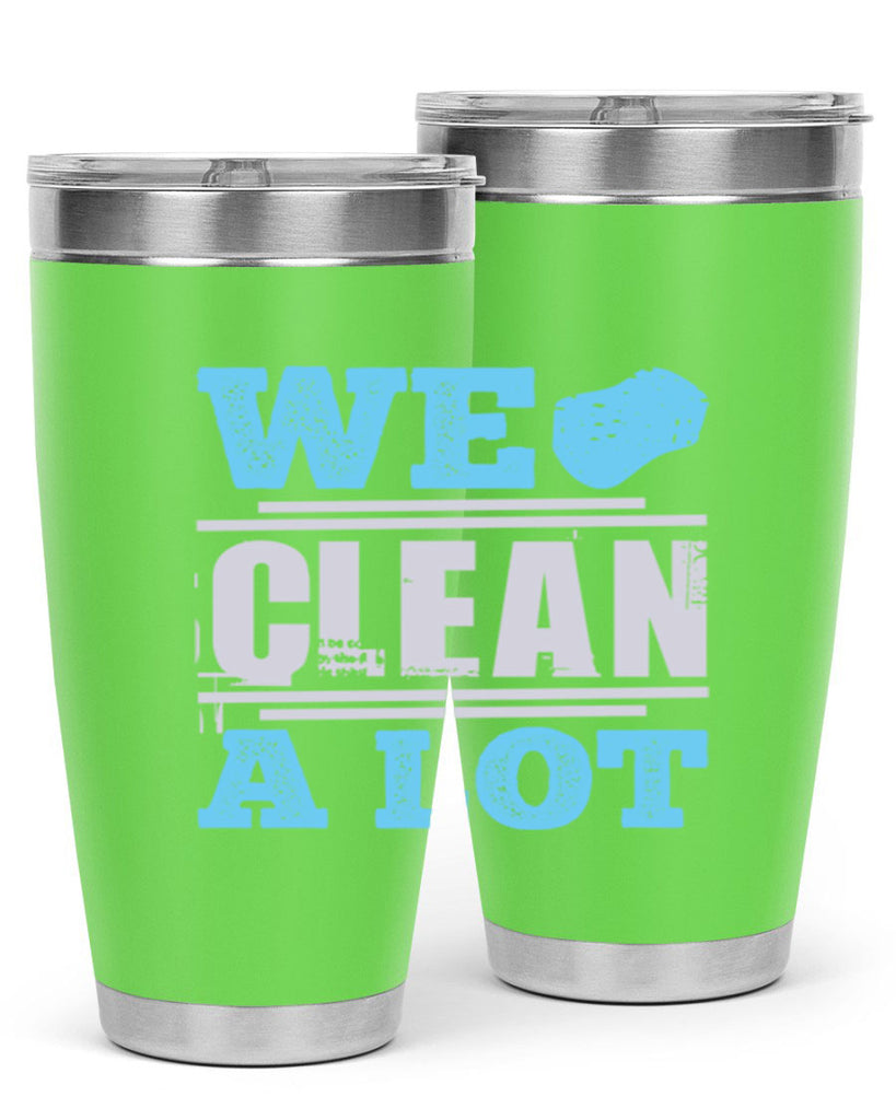We clean a lot Style 11#- cleaner- tumbler