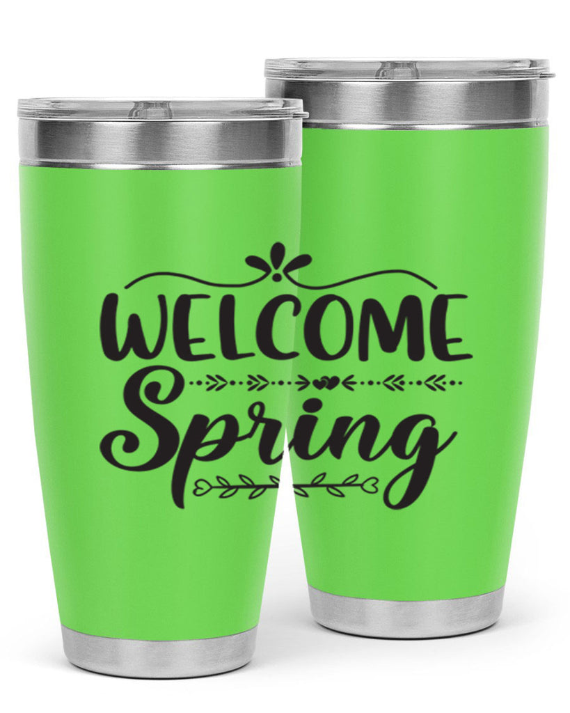 Welcome spring 576#- spring- Tumbler