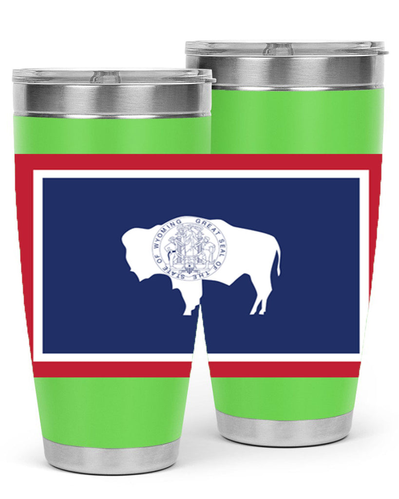 Wyoming 1#- stateflags- Tumbler